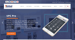 Desktop Screenshot of group-upc.com